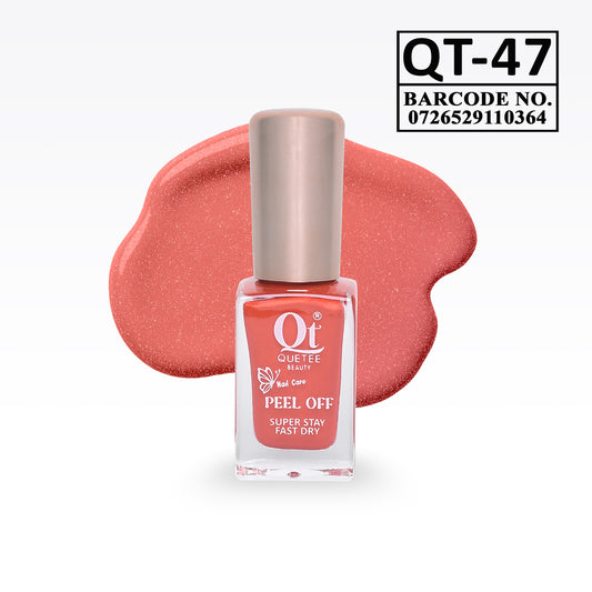 Quetee Beauty Peel Off Nail Polish QT-47