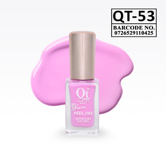 Quetee Beauty Peel Off Nail Polish QT-53