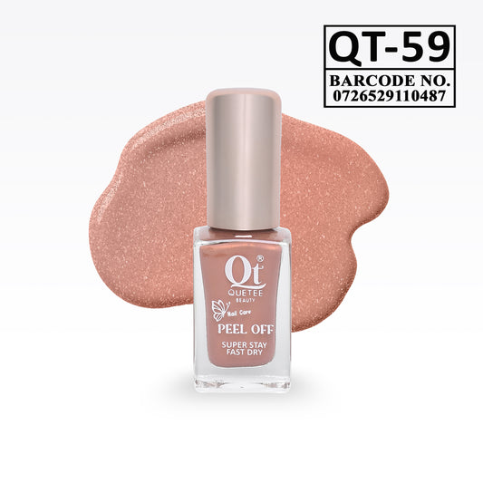 Quetee Beauty Peel Off Nail Polish QT-59