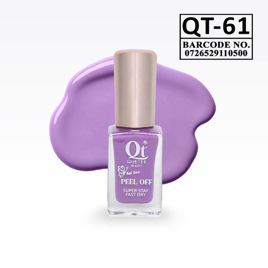 Quetee Beauty Peel Off Nail Polish QT-61