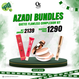 Quetee Flawless Complexion Kit | Azadi Makeup Bundle | Premium Beauty Kit Pakistan