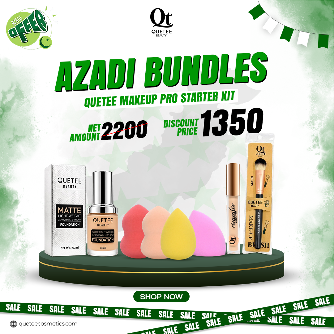 Quetee Flawless Base Bundle 4 in 1