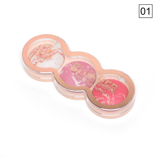 QUETEE BEAUTY Terracotta Blush 3 IN 1