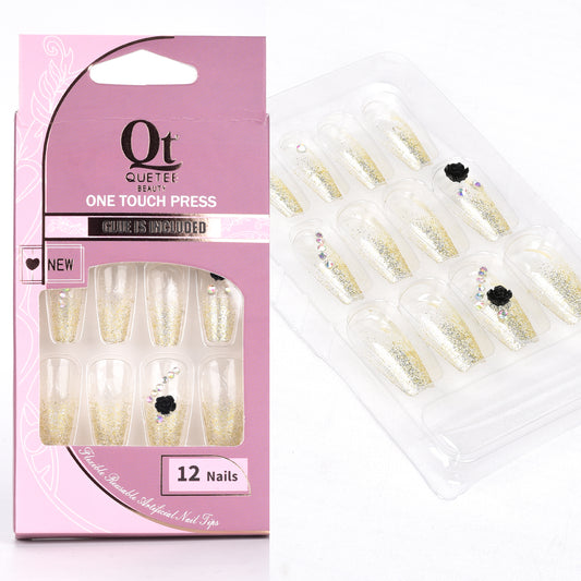 Quetee Beauty 3D Nails Premium Design Thirty Five