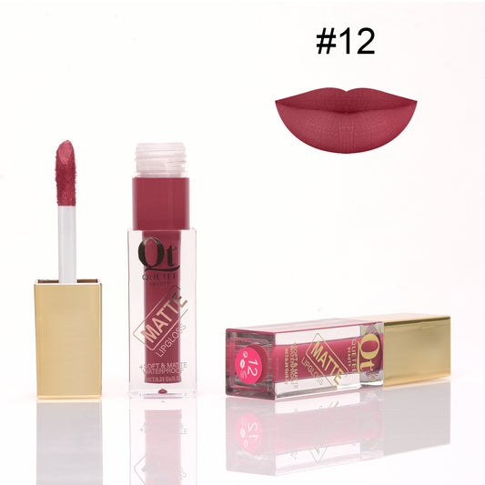 Golden Lip Gloss #12