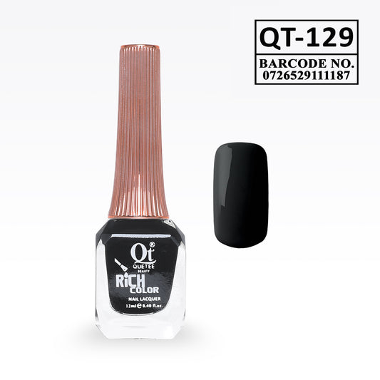 Quetee Beauty Rich Color Nail Polish QT-129