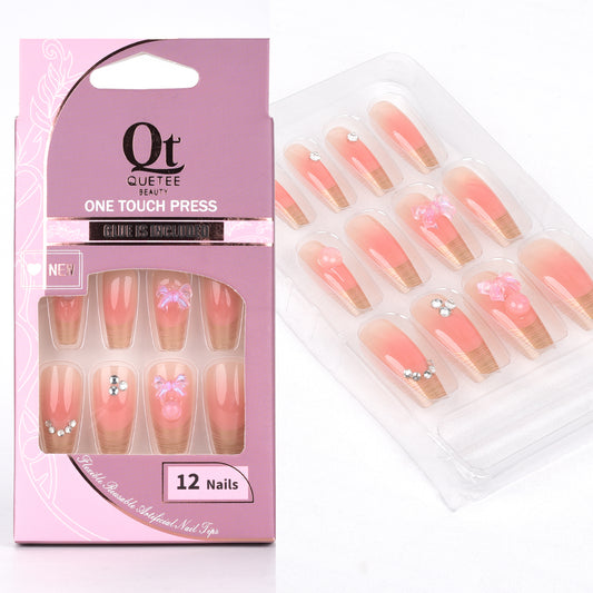 Quetee Beauty 3D Nails Premium Design Thirty Six