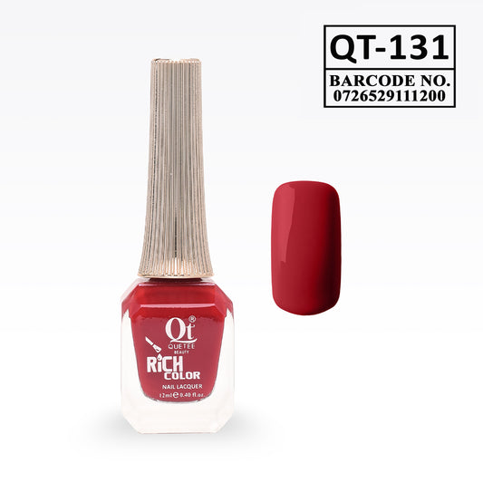 Quetee Beauty Rich Color Nail Polish QT-131