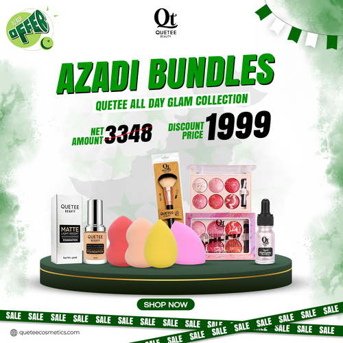 Quetee Azadi All Day Glam Bundle