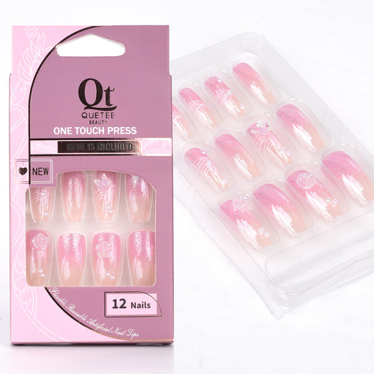 Quetee Beauty 3D Nails Premium Design Thirty Seven