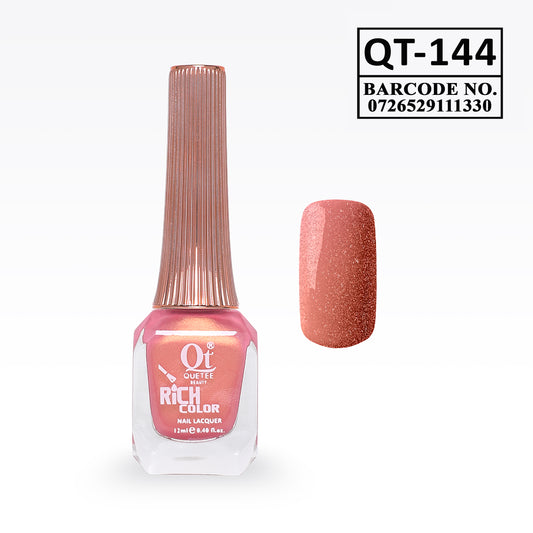 Quetee Beauty Rich Color Nail Polish QT-144