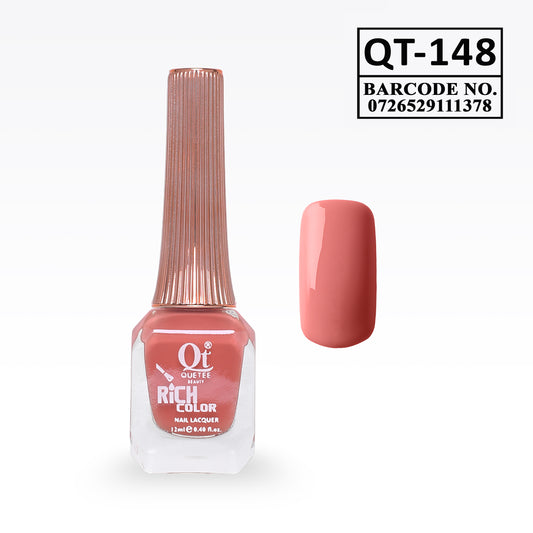 Quetee Beauty Rich Color Nail Polish QT-148