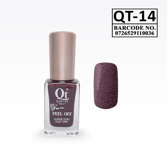 Quetee Beauty Peel Off Nail Polish QT-14