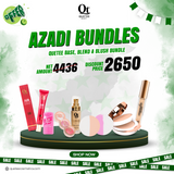 Quetee Azadi Base, Blend & Blush Bundle
