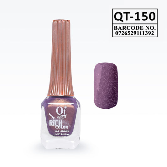 Quetee Beauty Rich Color Nail Polish QT-150