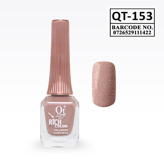 Quetee Beauty Rich Color Nail Polish QT-153
