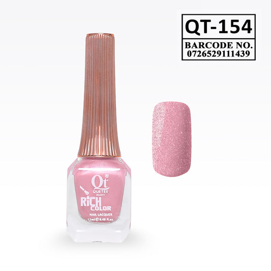Quetee Beauty Rich Color Nail Polish QT-154