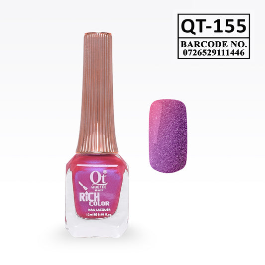Quetee Beauty Rich Color Nail Polish QT-155