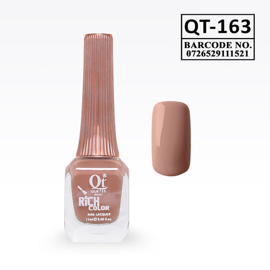 Quetee Beauty Rich Color Nail Polish QT-163