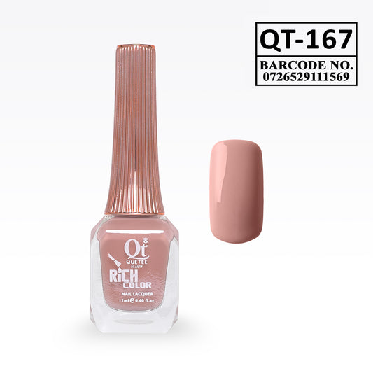 Quetee Beauty Rich Color Nail Polish QT-167