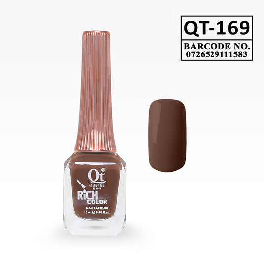 Quetee Beauty Rich Color Nail Polish QT-169