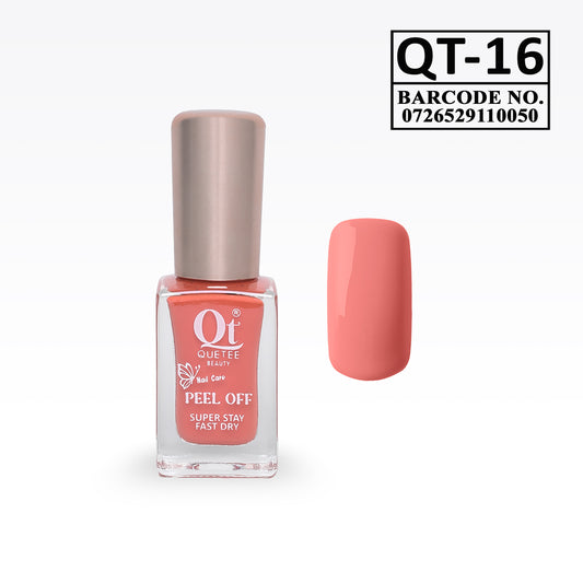Quetee Beauty Peel Off Nail Polish QT-16