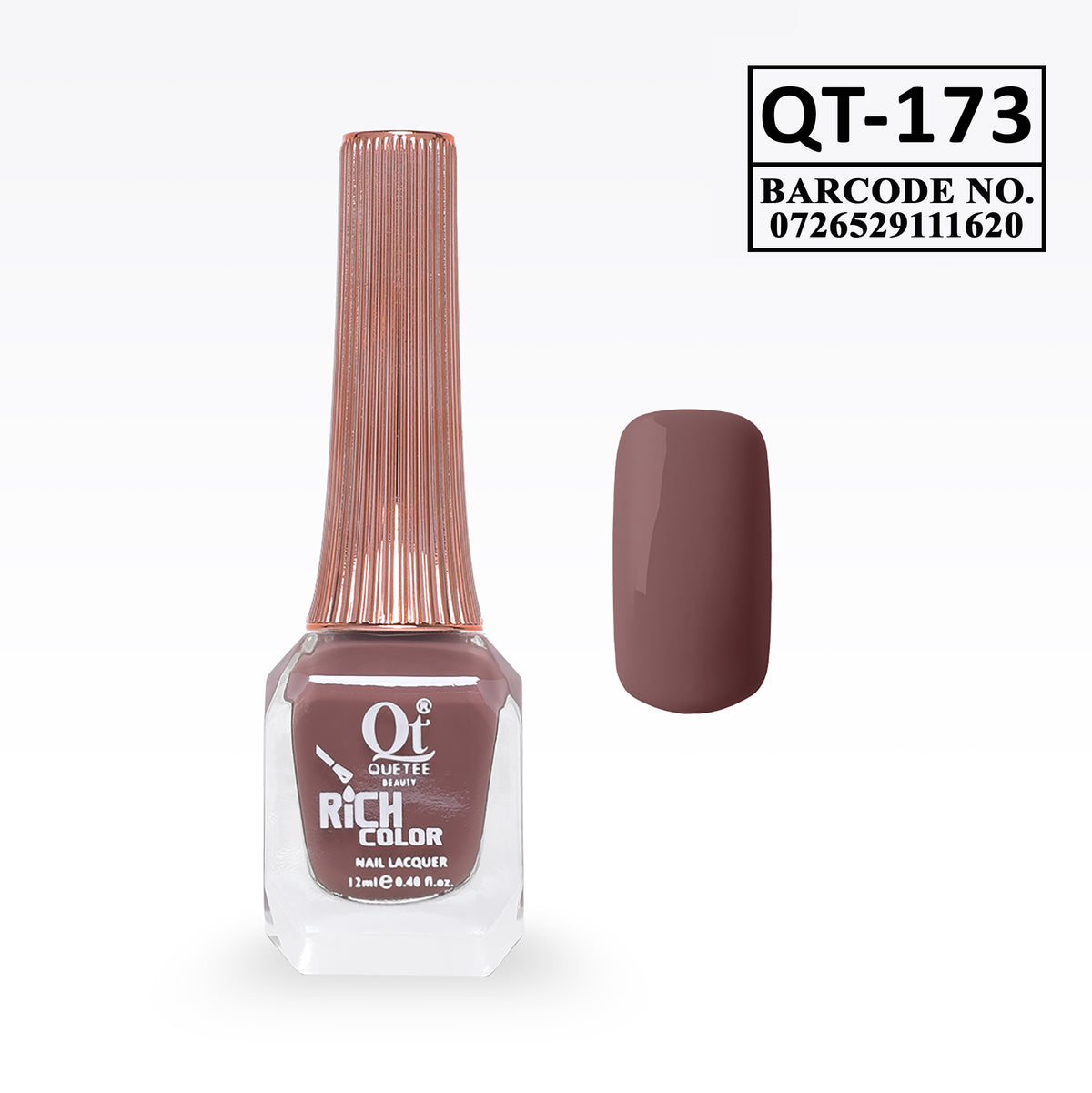 Quetee Beauty Rich Color Nail Polish QT-173