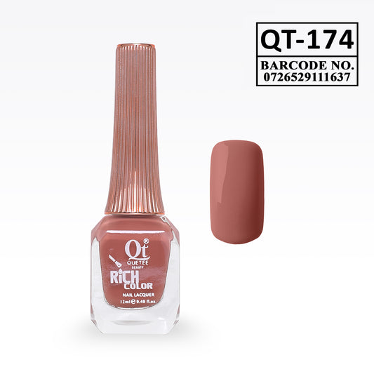Quetee Beauty Rich Color Nail Polish QT-174