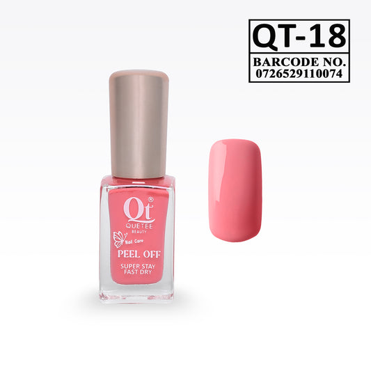 Quetee Beauty Peel Off Nail Polish QT-18
