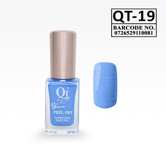 Quetee Beauty Peel Off Nail Polish QT-19