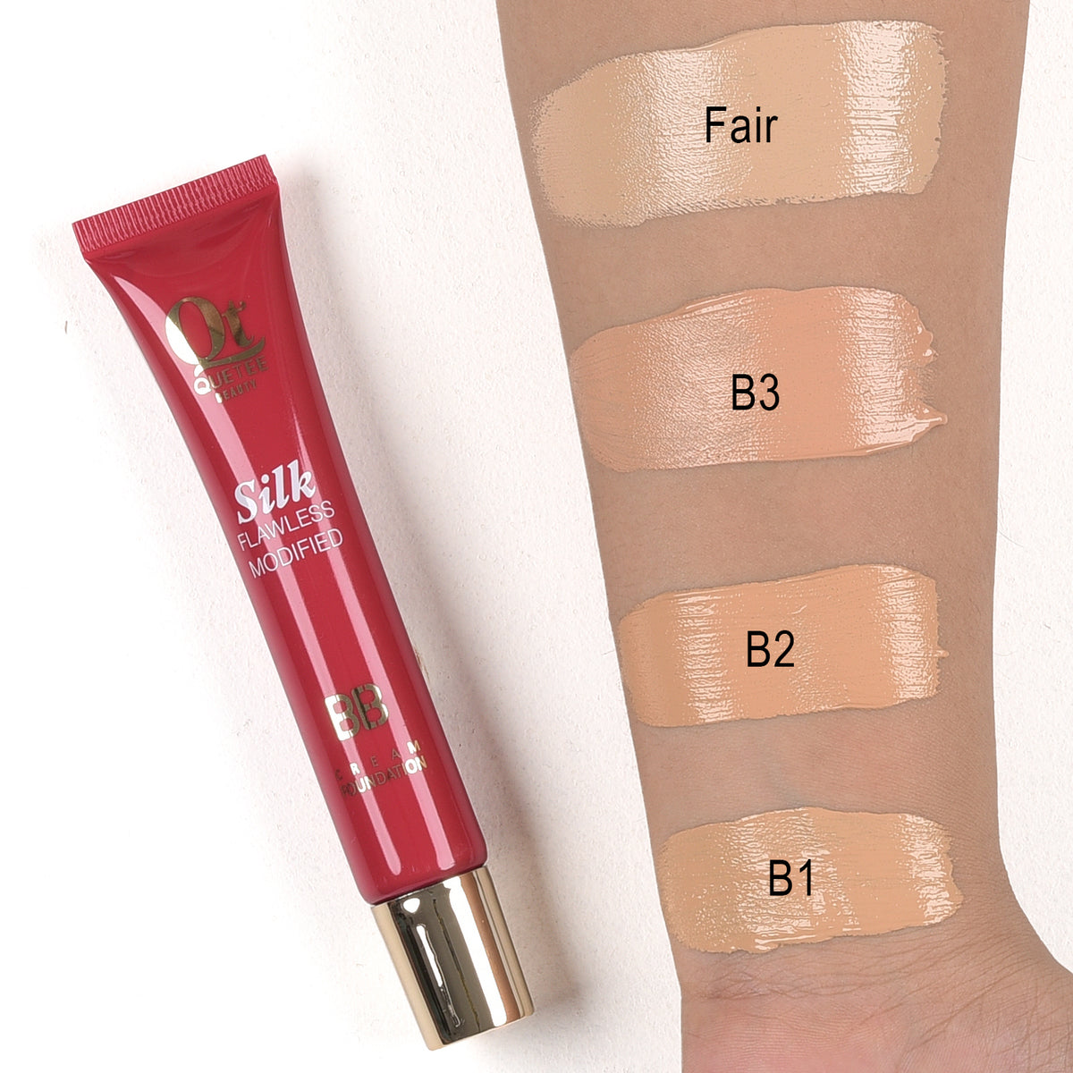 Quetee Beauty Silk Flawless Bb Cream Foundation 30ml