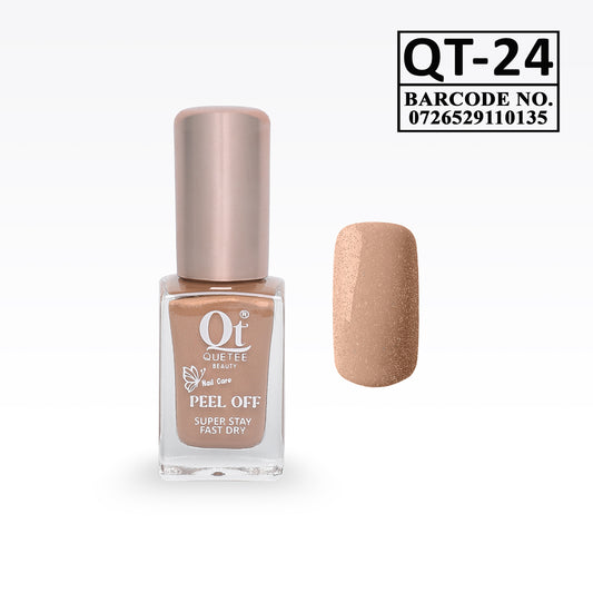 Quetee Beauty Peel Off Nail Polish QT-24