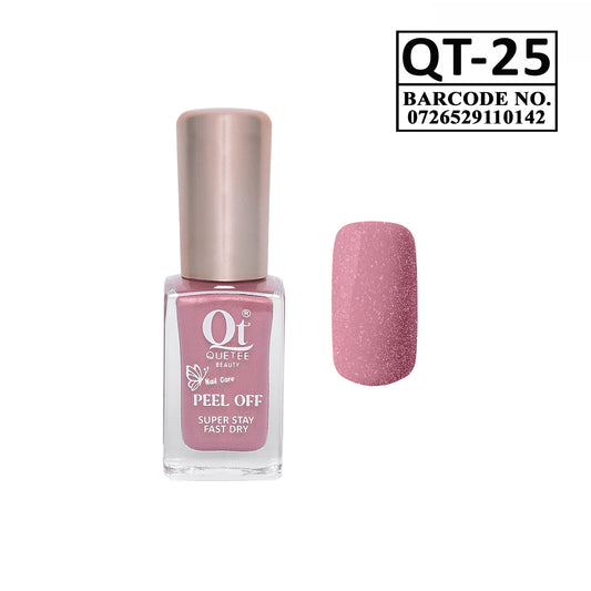 Quetee Beauty Peel Off Nail Polish QT-25