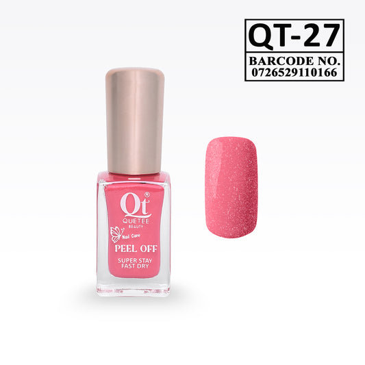 Quetee Beauty Peel Off Nail Polish QT-27