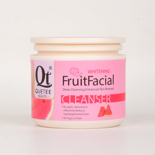 QUETEE BEAUTY WHITENING FRUIT FACIAL CLEANSER