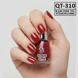 Quetee Beauty Glitter Nail Paint Qt-3010