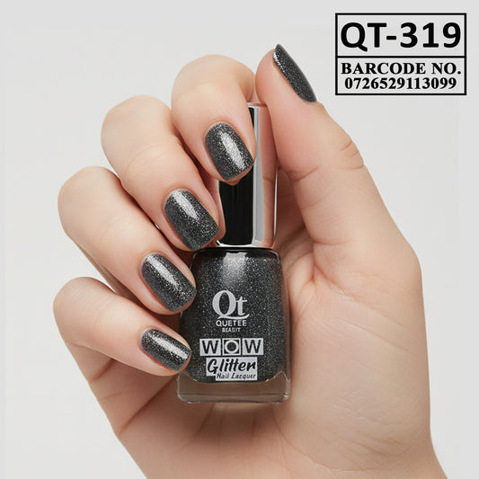 Quetee Beauty Glitter Nail Paint Qt-319