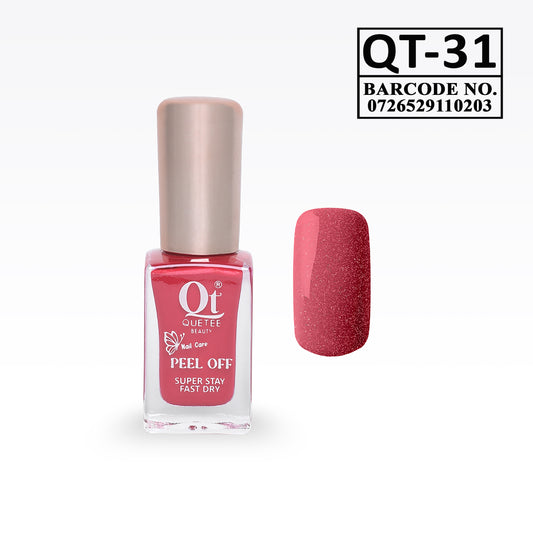 Quetee Beauty Peel Off Nail Polish QT-31