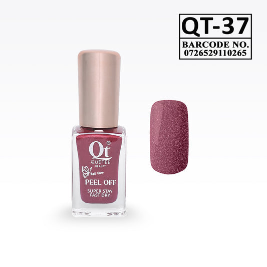 Quetee Beauty Peel Off Nail Polish QT-37