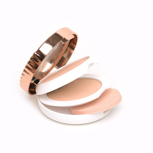 Quetee Beauty Prime & Fine Compact Powder 2in1