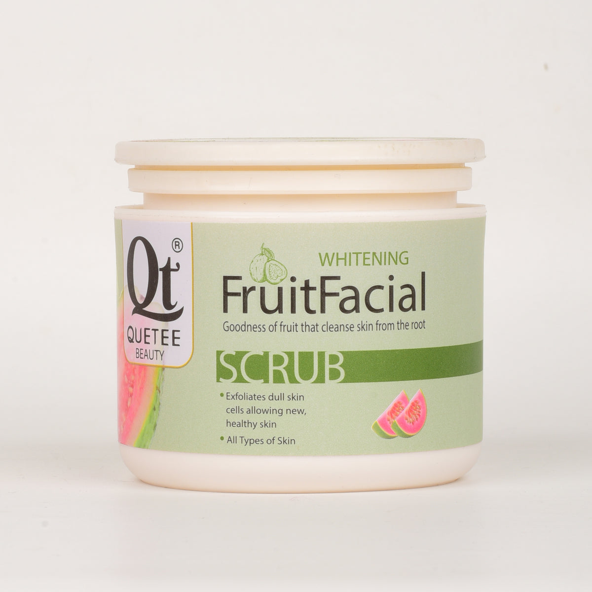 QUETEE BEAUTY WHITENING FRUIT FACIAL GAVA  SCRUB