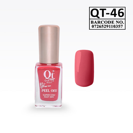 Quetee Beauty Peel Off Nail Polish QT-46