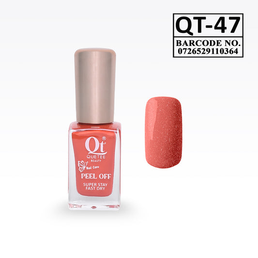 Quetee Beauty Peel Off Nail Polish QT-47