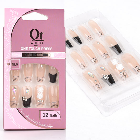 Quetee Beauty 3D Nails Premium Design Twenty Eight