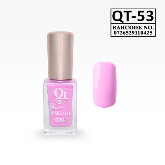 Quetee Beauty Peel Off Nail Polish QT-53