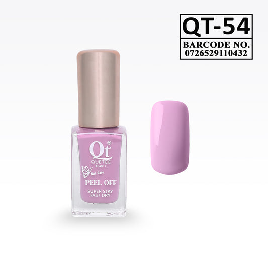 Quetee Beauty Peel Off Nail Polish QT-54