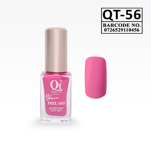 Quetee Beauty Peel Off Nail Polish QT-56
