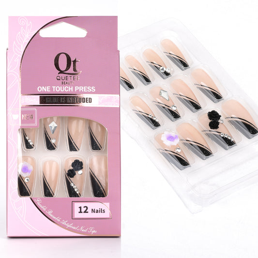 Quetee Beauty 3D Nails Premium Design Twenty Nine