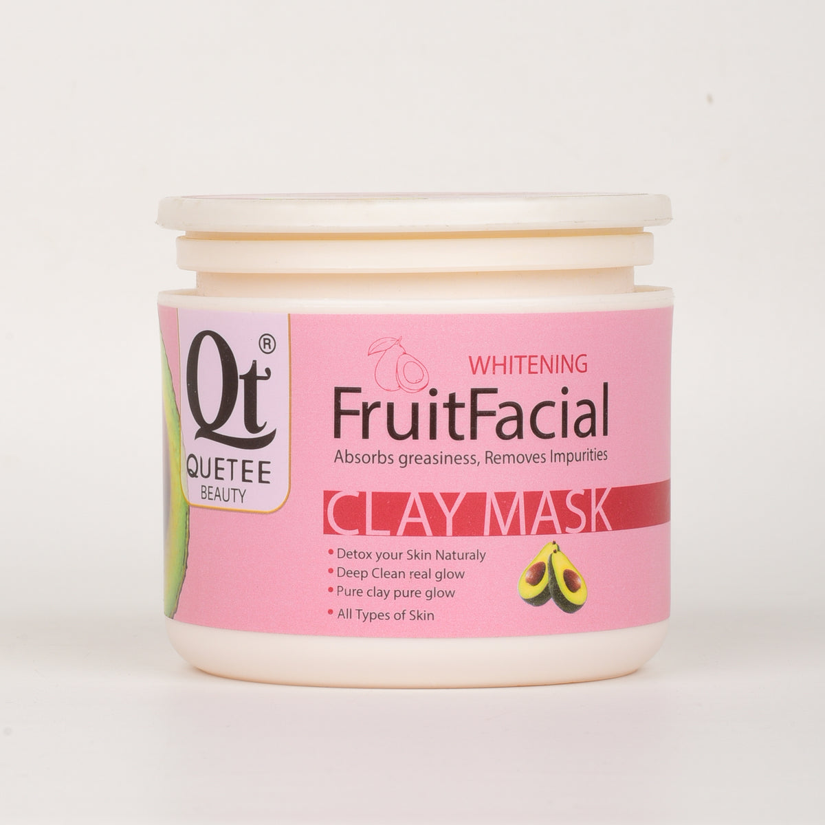 QUETEE BEAUTY WHITENING FRUIT FACIAL CLAY MASK