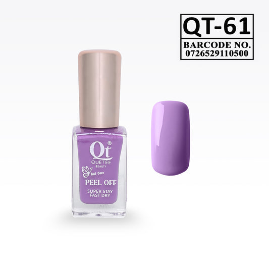 Quetee Beauty Peel Off Nail Polish QT-61